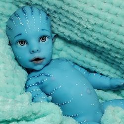 Glorious silicone reborn doll avatar boy 13 inches