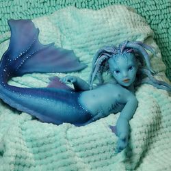Charming silicone doll Mermaid 23 inches