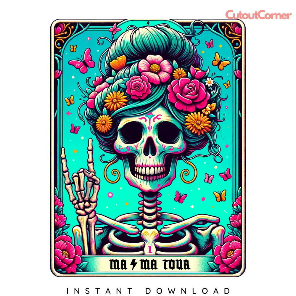 Floral-Mama-Tour-Skeleton-Tarot-Card-PNG-P2004241101.png