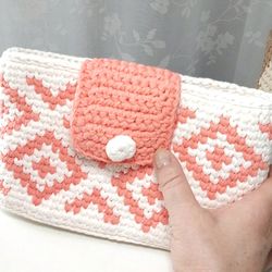the secret behind the trendy cotton makeup purse video and drawing diagram