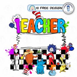 custom on the places you will go png, when you read png, thing 1 thing 2, teacher life png, teacher thing png, school pn