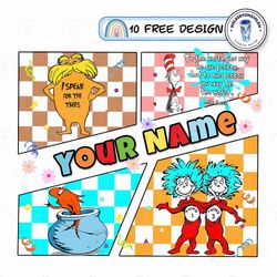 customizable name png, dr. seuss png, custom name png, dr. seuss font png, thing 1 thing 2, doodle alphabet png, digital