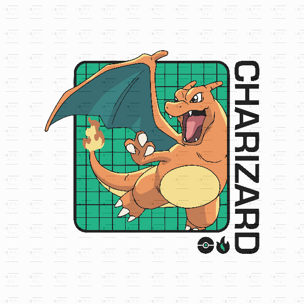 Charizard Svg, Charizard Png, Pokemon Vector, Charizard Sil | Inspire ...