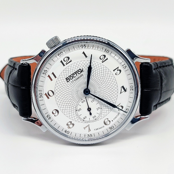 Classic-mechanical-watch-Vostok-Prestige-blue-hands-581096-3