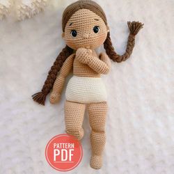 Crochet pattern perfect body doll