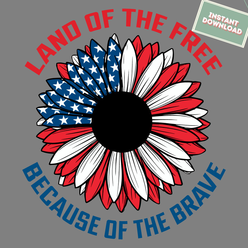 Land-Of-The-Free-Because-Of-The-Brave-Sunflower-SVG-2805241047.png