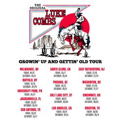 the original luke combs growin up and gettin old tour svg