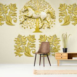 Peel and Stick 3D Wallpapers: Bedroom and Living Room Decor