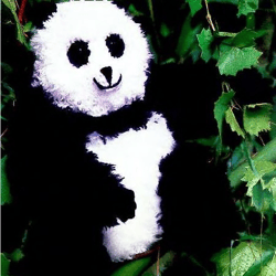 Panda Bear Crochet Pattern | Vintage knitting | Knitted toy | Vintage patterns | PDF | Instant download