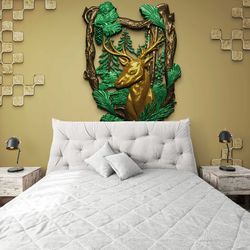 Transformative Bedroom Decor with 3D Peel and Stick Wall Murals