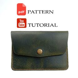 Passport case Pattern / Passport case wallet Pattern / Auto-document holder - PDF Download - Leather pattern
