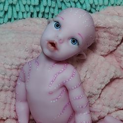 Amazing silicone reborn avatar baby girl 13 inches