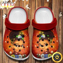 baby cute black girl outdoor crocs shoes clogs for little daughter