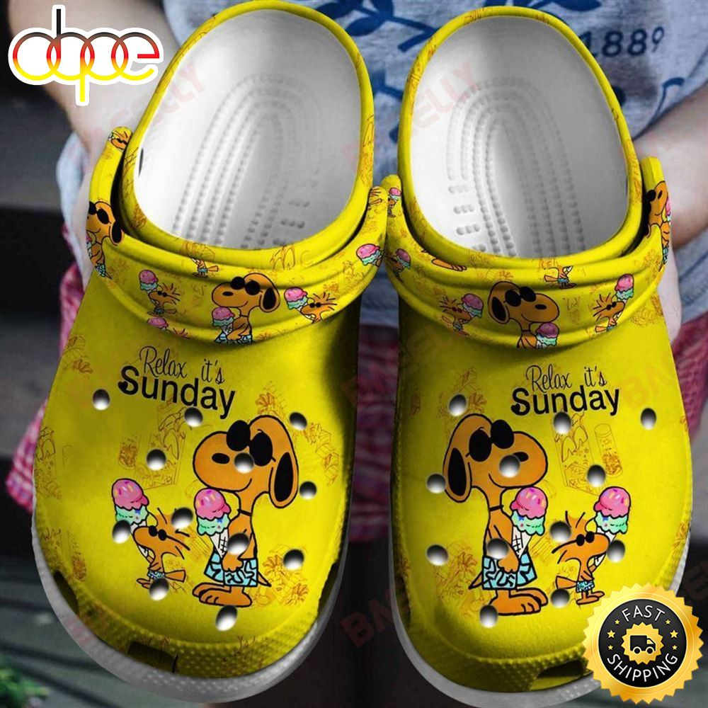 Baeelly Snoopy Crocs Crocband Clog Shoes.jpg
