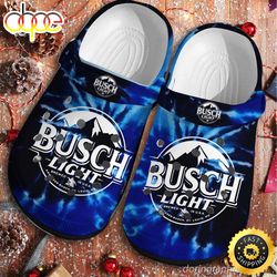 busch light busch latte crocs crocband clog shoes