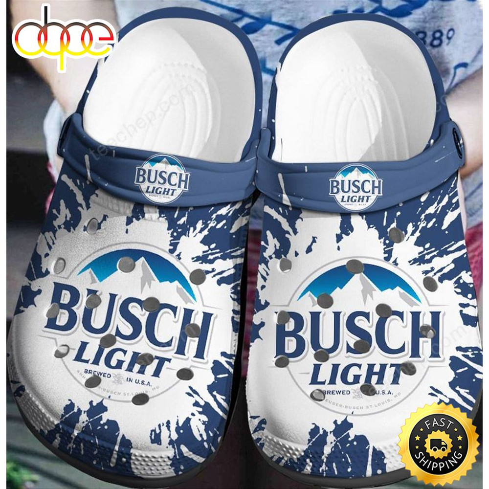 Busch Light Funny Outdoor Shoe Custom Shoes.jpg