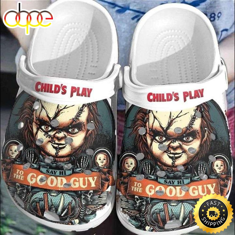 Chucky Doll Childs Play Hallowen Crocs Crocband Clogs Shoes.jpg