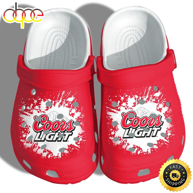 Coors Light Beer Lover Crocs Crocband Clog Shoes.jpg