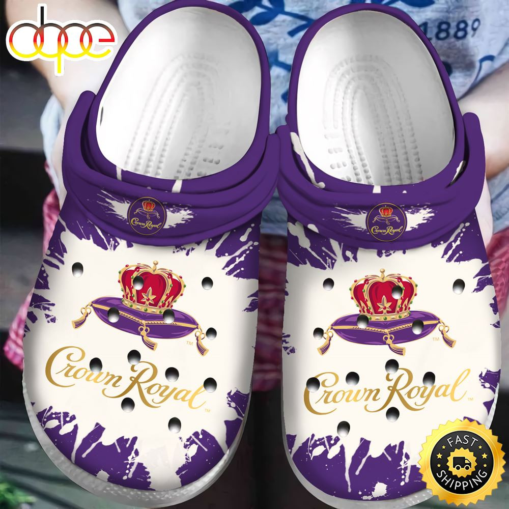Crown Royal King Crocs Crocband Clog Shoes.jpg