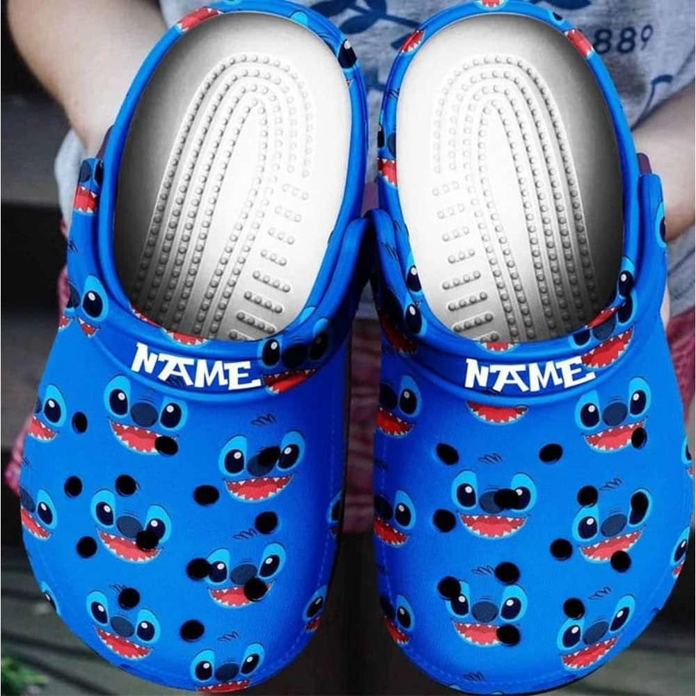 Custome Name Lilo & Stitch Blue Crocband Crocs.jpg