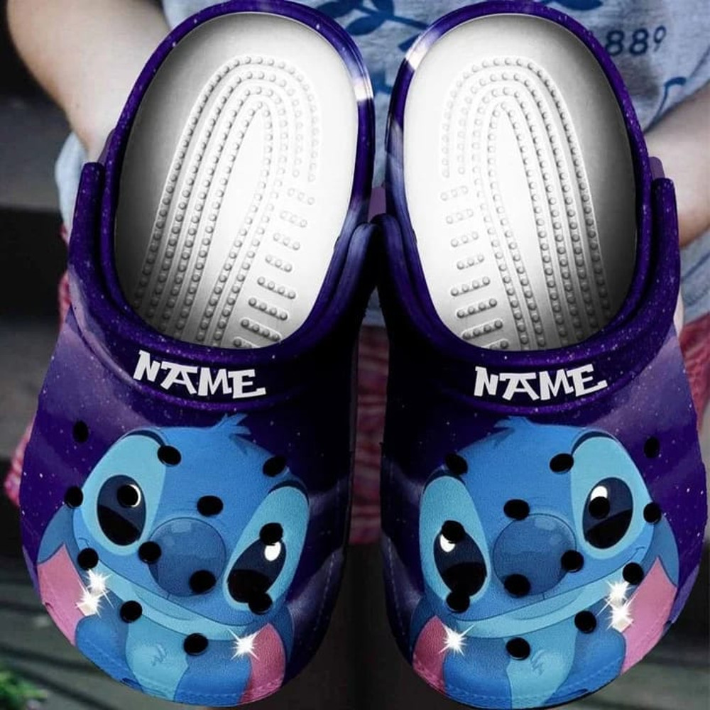 Custome Name Lilo & Stitch Face Crocband Crocs.jpg