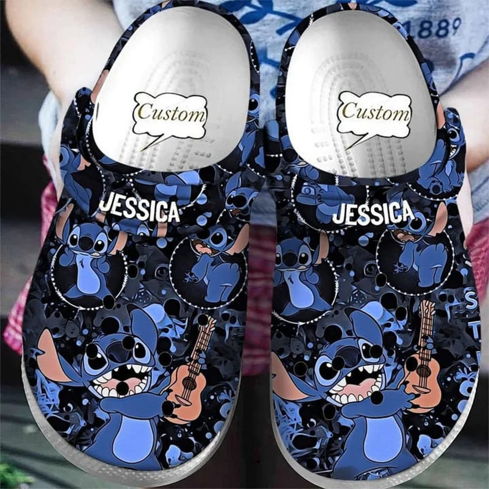 Custome Name Lilo & Stitch Guitar Crocband Crocs.jpg
