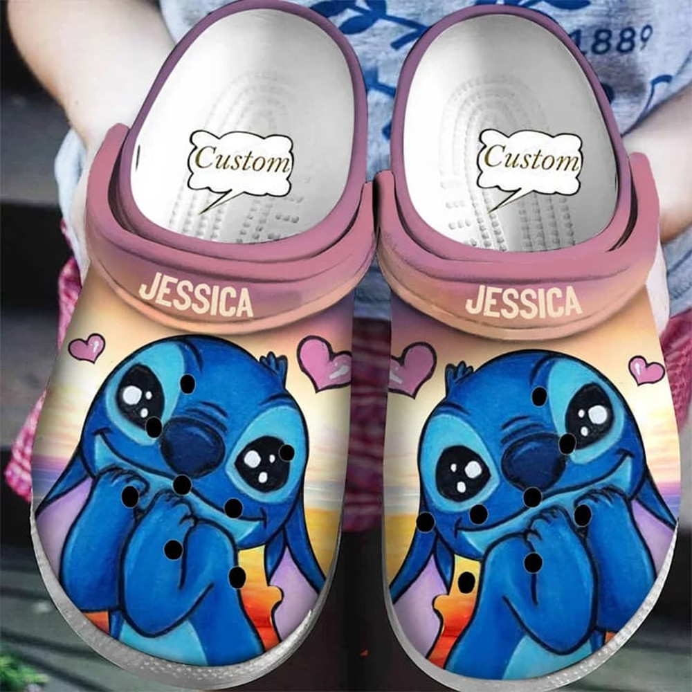 Custome Name Lilo & Stitch Lovely Crocband Crocs.jpg