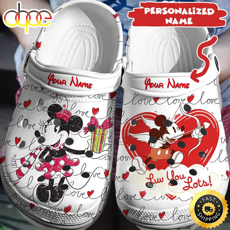 Customized Disney Memories Personalized Mickey Minnie Crocs 3d Clog Shoes.jpg