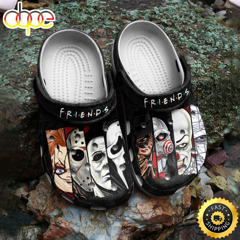 Friends Horror Movies Halloween Crocs Classic Clog.jpg
