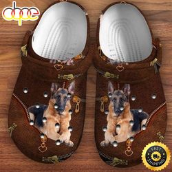 german shepherds german dog mom happy mothers day gift crocs clog shoes