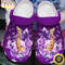 Giraffe Purple Roses Butterfliess Mother's Day Gift For Giraffe Lovers Crocs Clog Shoes.jpg