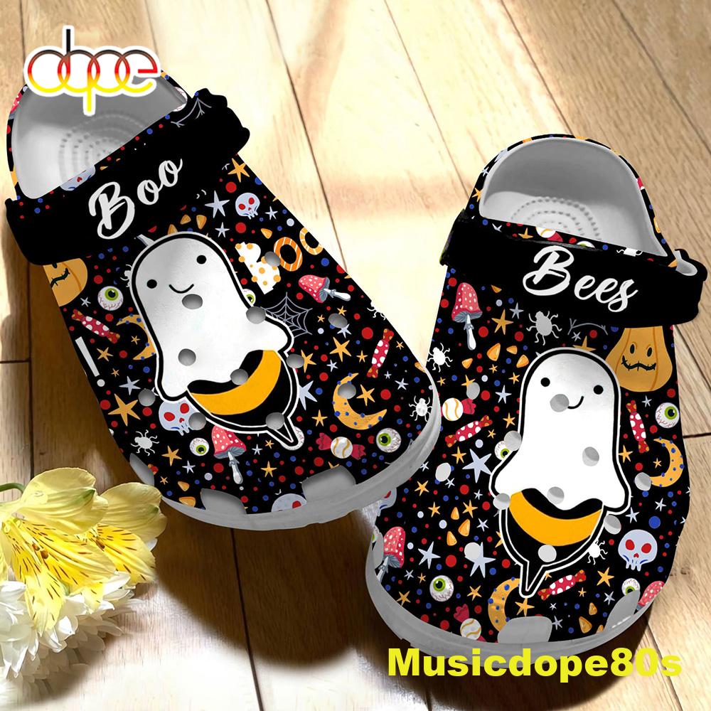 Halloween 2022 Boo Bees Cute Catoon Style Halloween Crocs.jpg