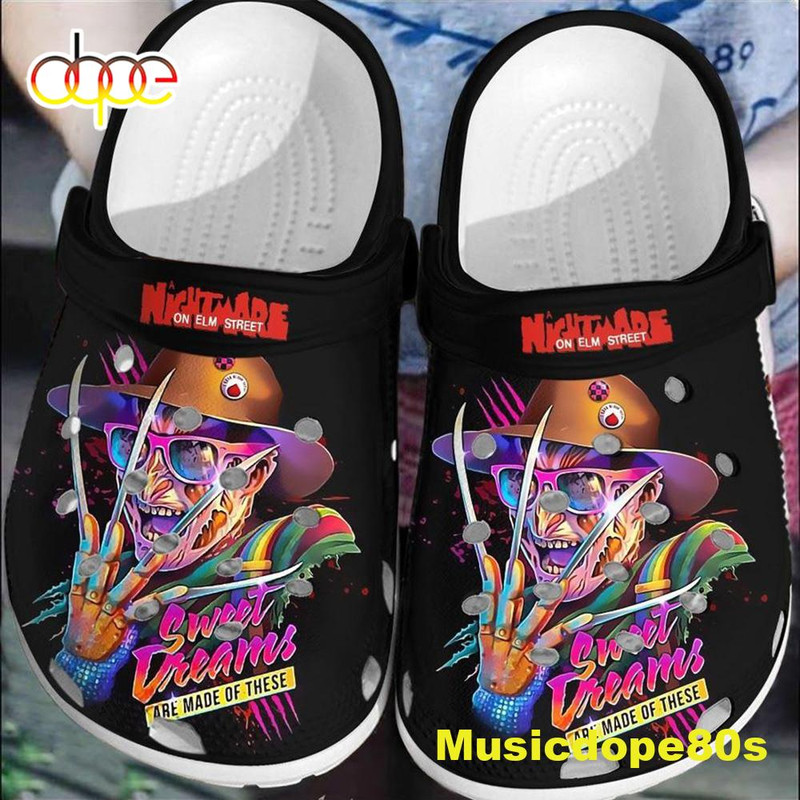 Halloween 2022 Freddy Krueger Sweet Dream NightMare Halloween Crocs.jpg