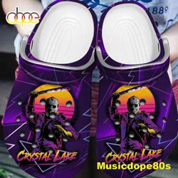 halloween 2022 jason voorhees crystal lake halloween crocs