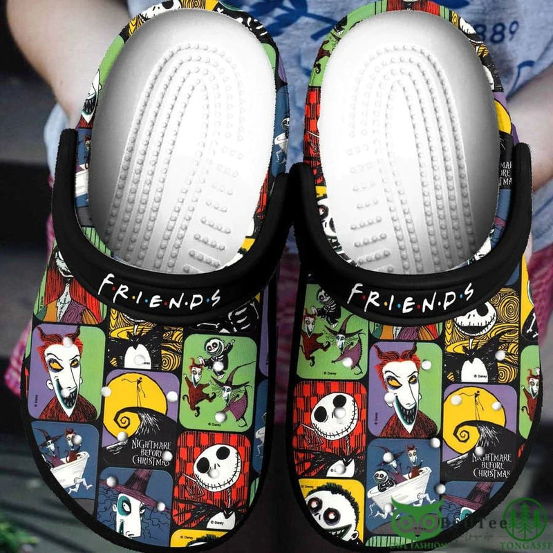 Halloween The Nightmare Before Christmascrocband Crocs Comfortable Clogs Shoes For Men Women.jpg