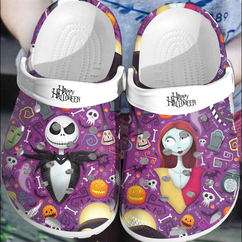 Halloween The Nightmare Before Christmascrocs Clogs Crocband Comfortable Shoes For Men Women.jpg