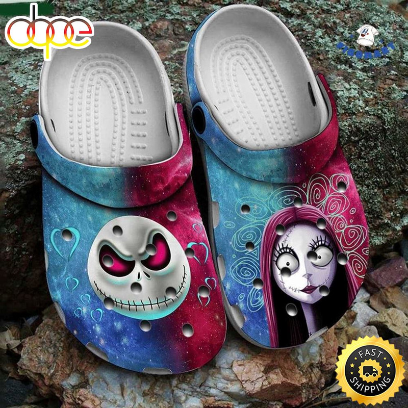 Halloween The Nightmare Before Christmascrocs Comfortable Clogs Crocband Shoes For Men Women.jpg