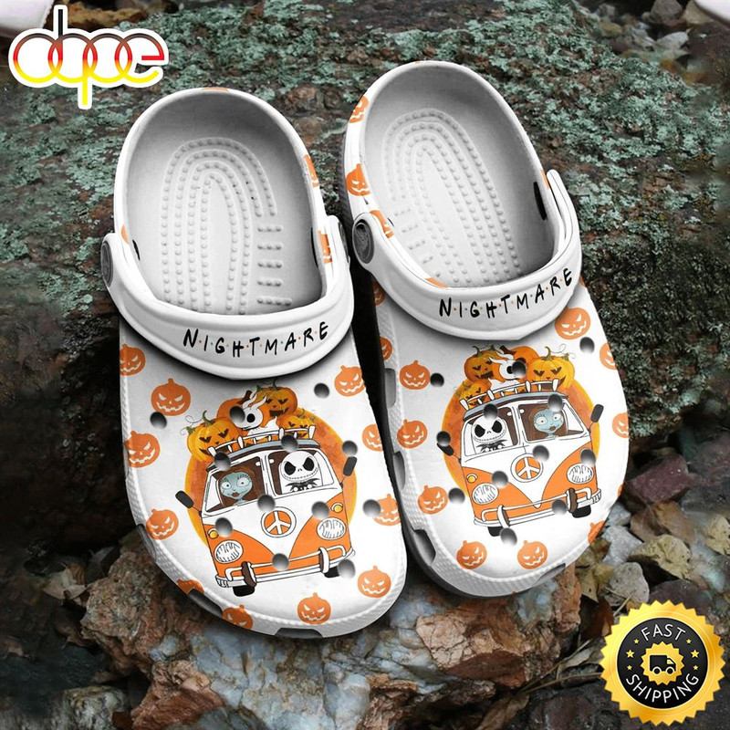 Halloween The Nightmare Before Christmascrocs Comfortable Shoes Clogs Crocband For Men Women.jpg