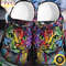 Hippie Colorful Cat Custom Crocs Shoes Clogs Shoes.jpg