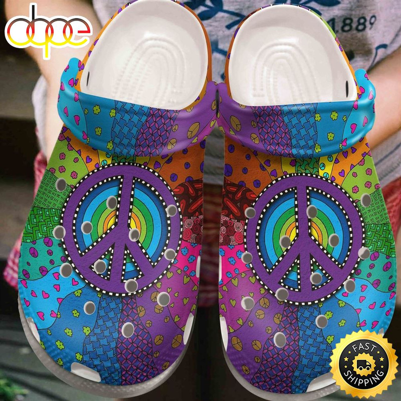 Hippie Crocs Comfortablefashion Style Comfortable For Women Men Hippie V1.jpg