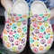 Hippie Crocs Fashionstyle Comfortable For Women Men Hippie Symbol.jpg