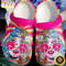 Hippie Lady Pink Crocs Clog Shoes.jpg