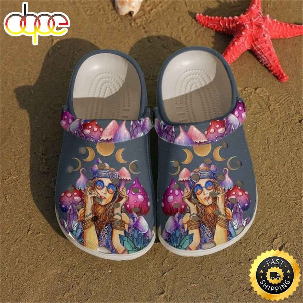 Hippie Little Trippie Crocs Clog Shoes.jpg