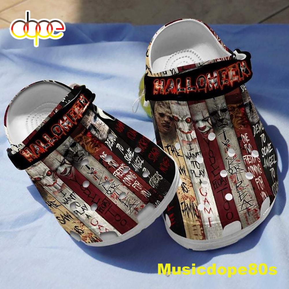 Horror Movie Characters Michael Myers Freddy Krueger Pennywise Crocs.jpg