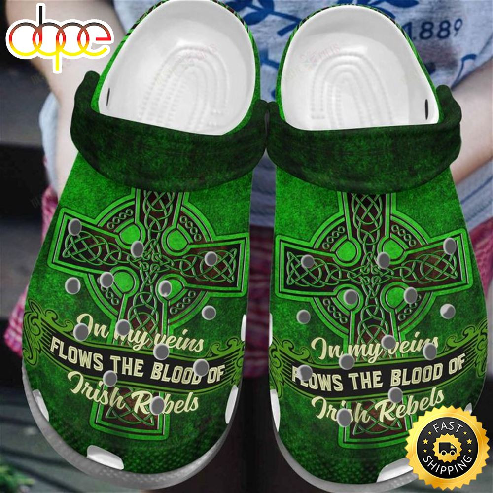 Irish In My Veins Crocs Classic Clogs Shoes Basic.jpg
