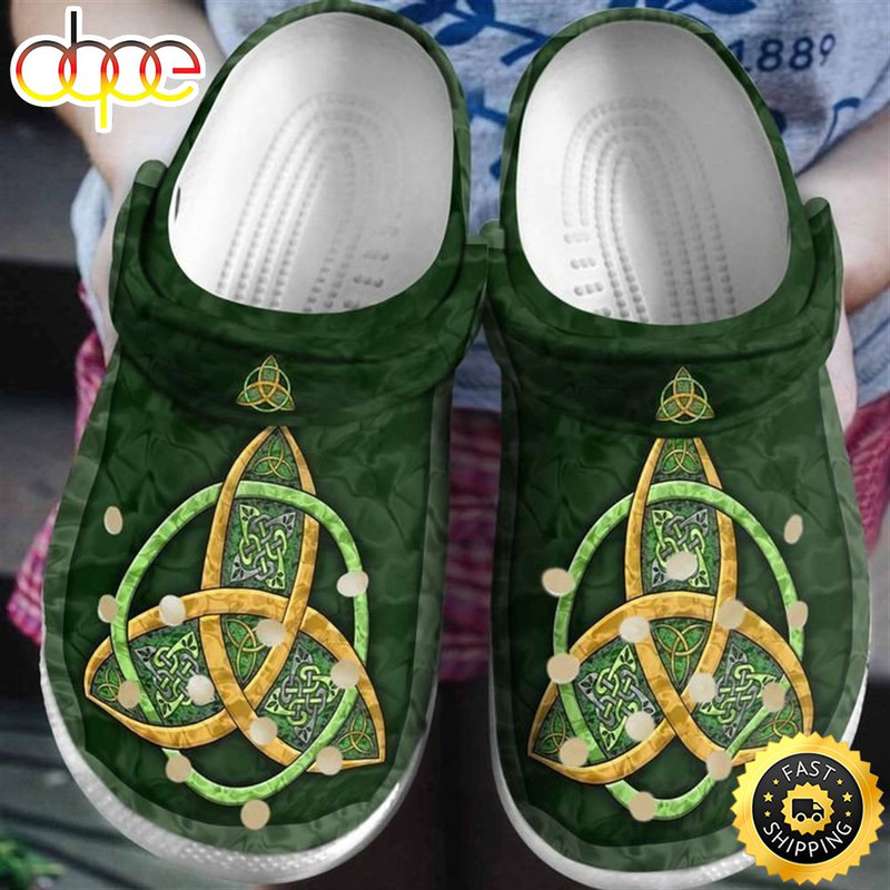 Irish Trinity Symbol Crocs Classic Clogs Shoes.jpg