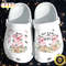Just A Girl Loves Pig Flowers Mother's Day Birthday For Pig Lovers Crocs Clog Shoes.jpg