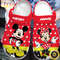 Lovely Mickey Minnie Red Clogs Shoes.jpg