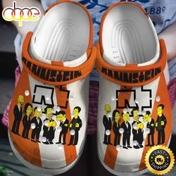 rammstein music crocs crocband clogs shoes comfortable for men women and kids