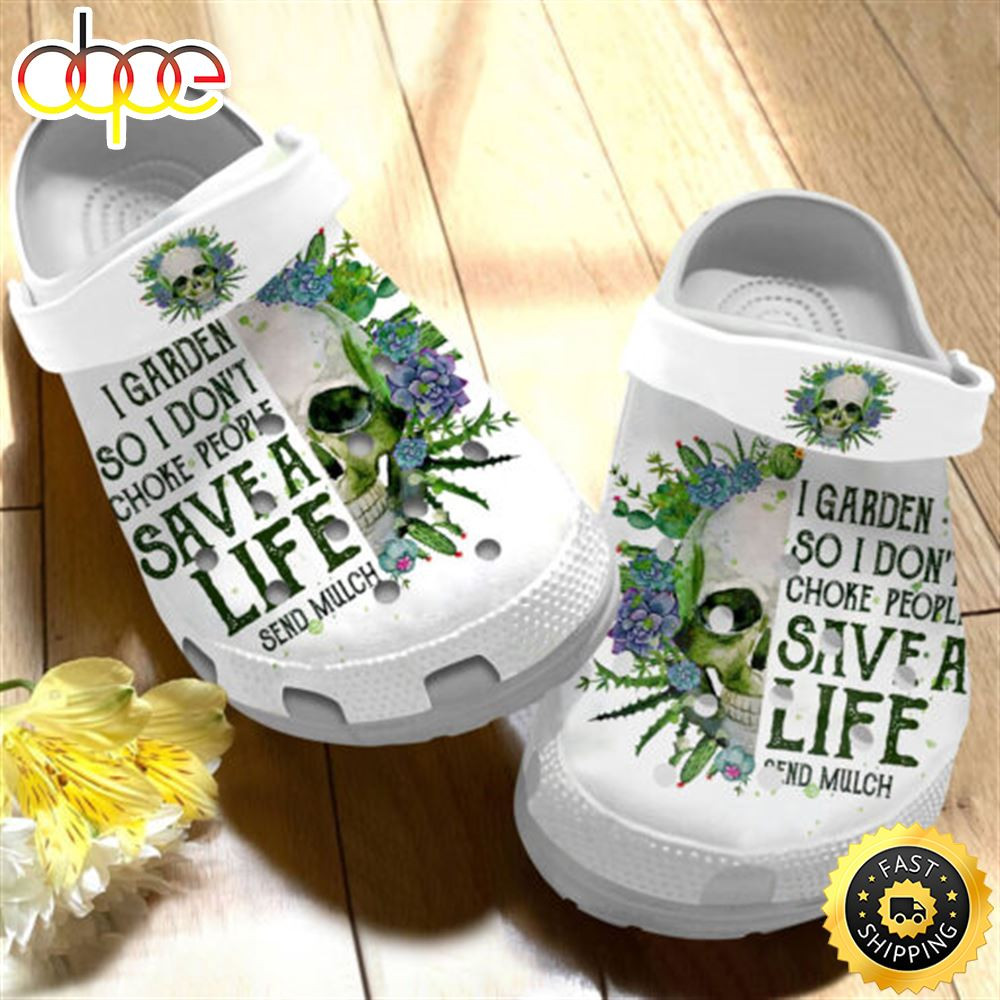 Skull Green White Skull Succulent Crocs.jpg